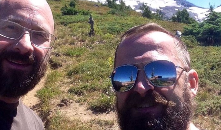 friends hiking