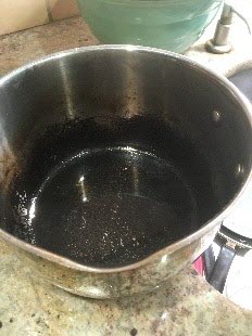A burned pot