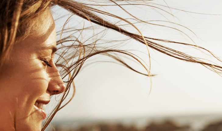wind in the hair