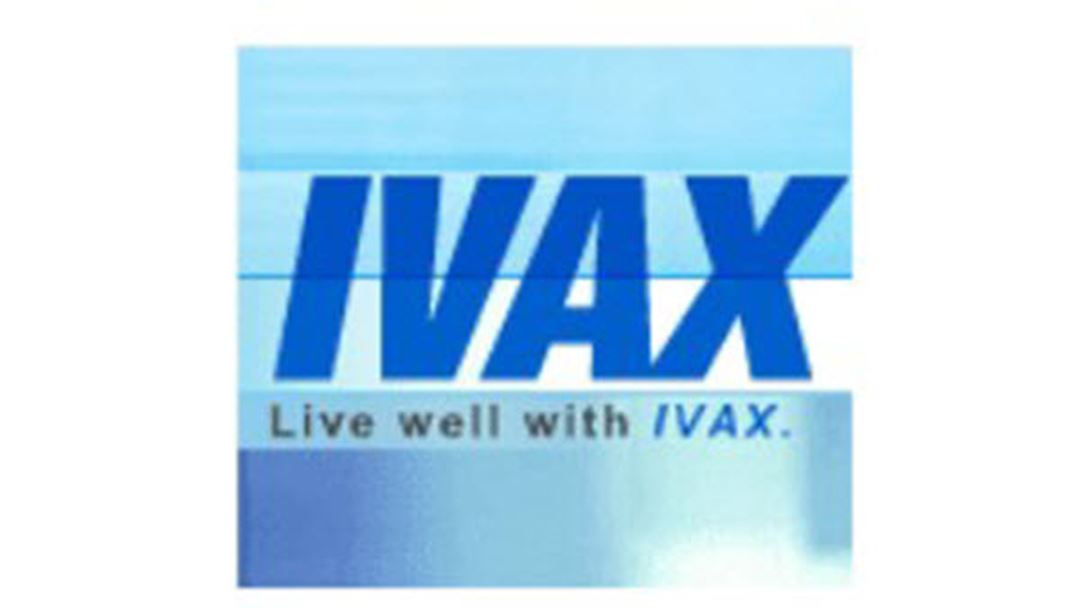 Logo Ivax Live well with IVAX