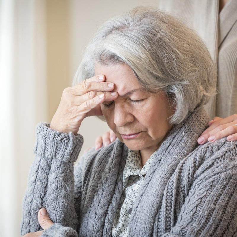 Elder stressed